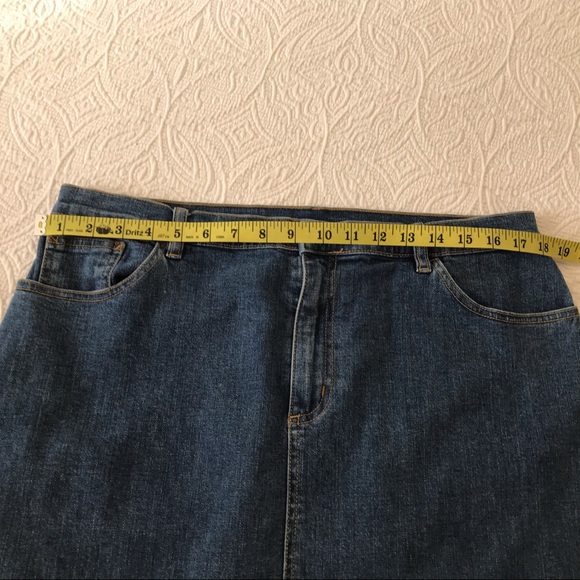 Falls Creek Denim Pencil Skirt - Picture 4 of 8